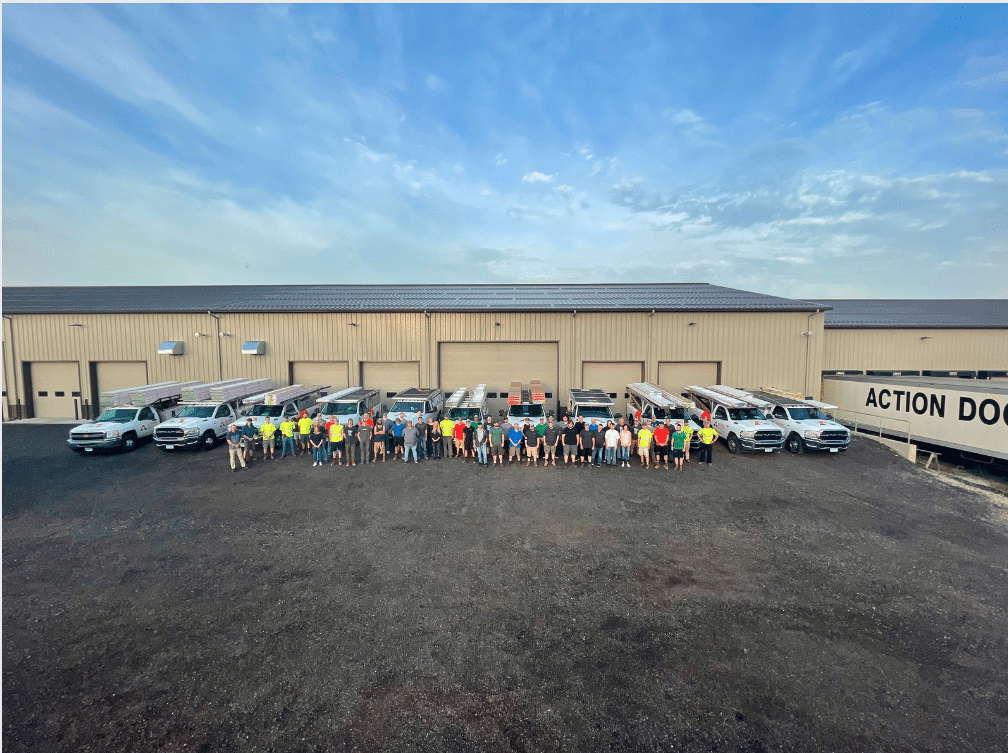 Our Action Overhead team